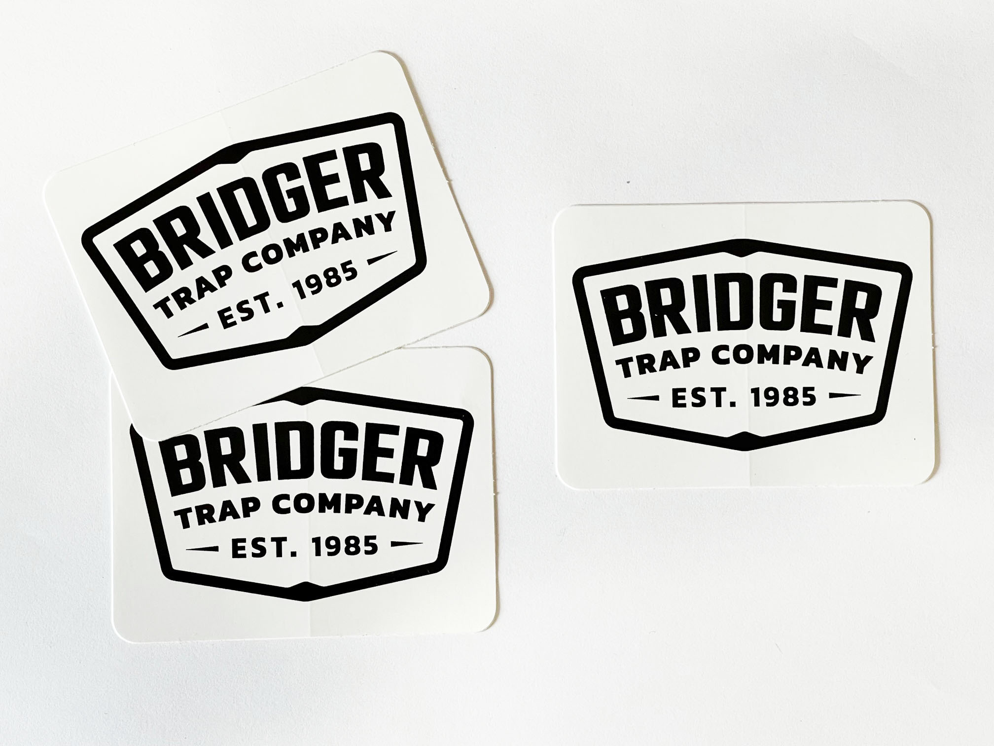 Bridger Trap Co. Decal - 3 Pack