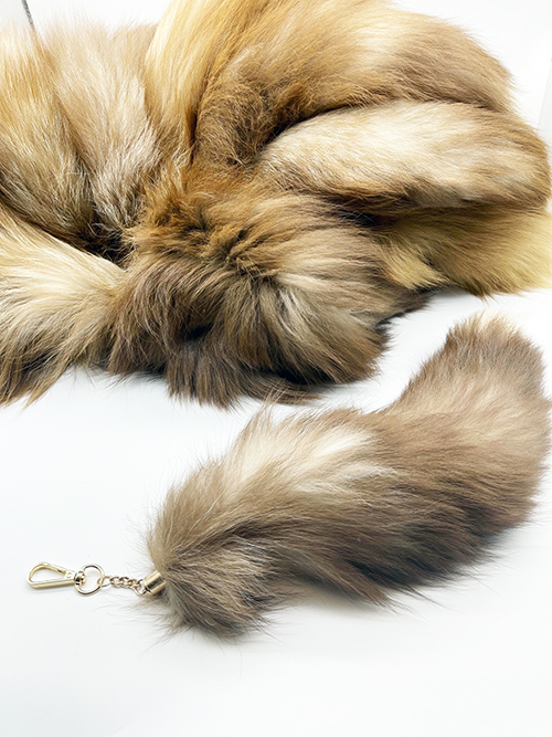 Amber Fox Tails - each
