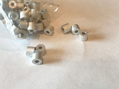 Aluminum Stop Buttons for 5/64