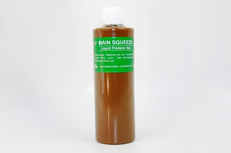 Main Squeeze Liquid Predator Bait (16 Ounce) - Blackie's