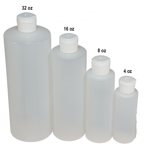 4 oz. Flip-top Plastic Bottle