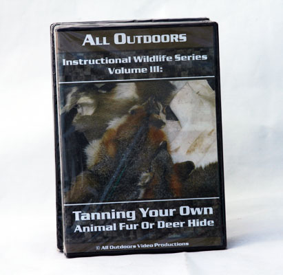Tanning Your Own Animal Fur or Deer Hide - Alan Probst - DVD