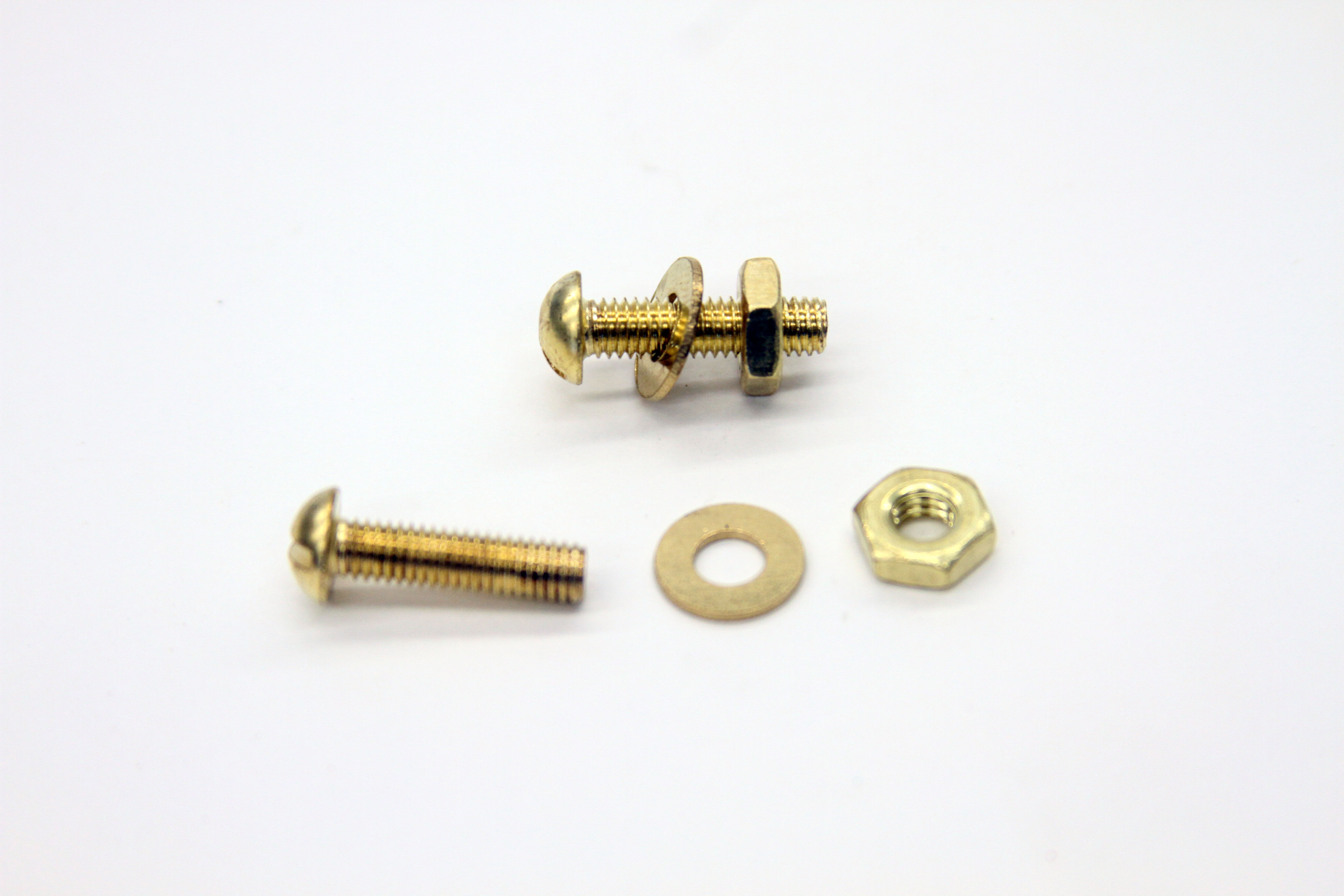 Brass Bolts and Drill Bits