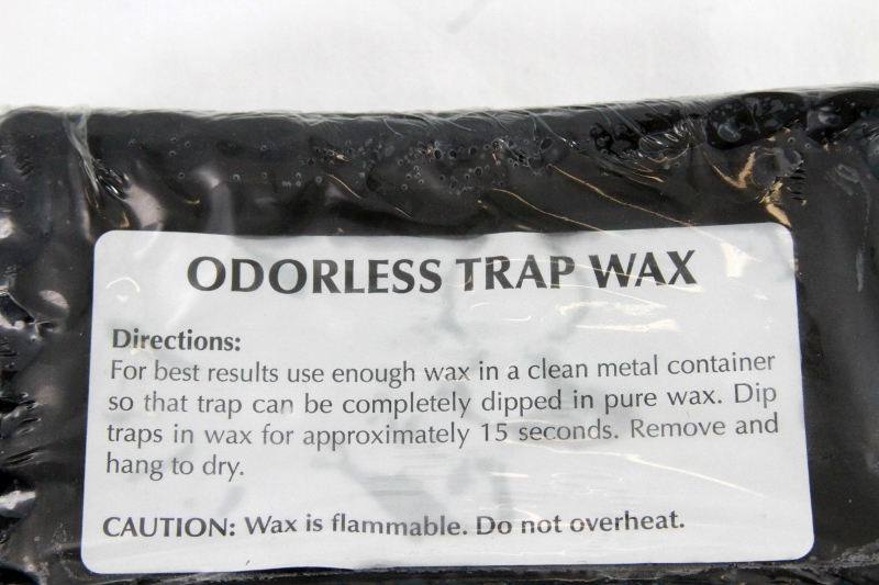 White Odorless Trap Wax