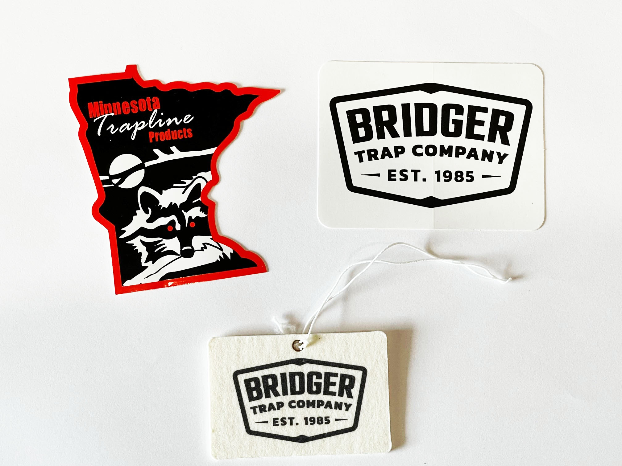 Brand Bundle :Bridger Decal, MTP Decal, Bridger Air Freshener