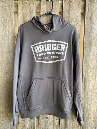 Bridger Sweatshirt : Gray with white Bridger Logo