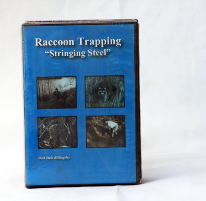 Raccoon Trapping - Stringing Steel- Billingsley - DVD