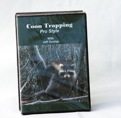Coon Trapping Pro Style - Jeff Dunlap - DVD