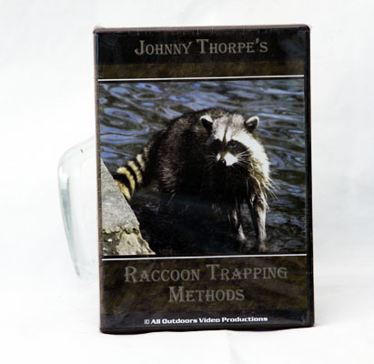Raccoon Trapping Methods - Johnny Thorpe - DVD