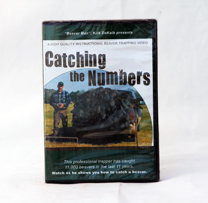 Catching the Numbers - Beaver Trapping -  Kirk DeKalb - DVD