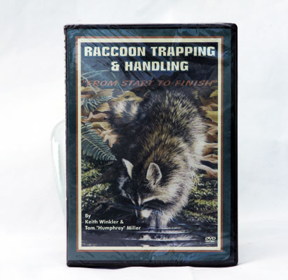 Raccoon Trapping & Handling From Start to Finish - Winkler - DVD