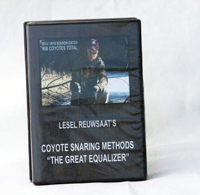Professional Coyote Snaring Methods - Lesel Reuwsaat - DVD