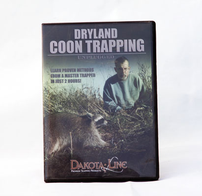 Dryland Coon Trapping Unplugged - Mark Steck - DVD