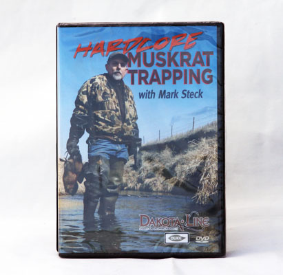 Hardcore Muskrat Trapping - Mark Steck - DVD