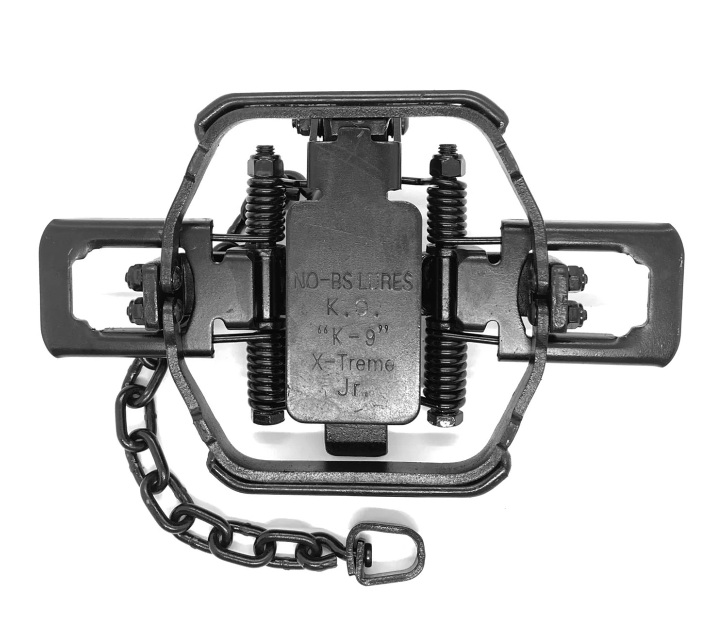 NO-BS K-9 X-Treme Junior Coil Spring Trap - Offset - Laminated - 4 Coiled