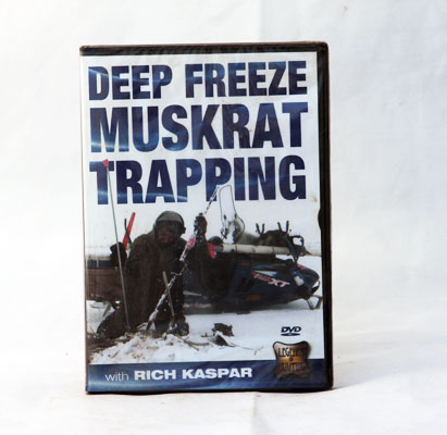 Deep Freeze Muskrat Trapping -  Rich Kaspar -  DVD