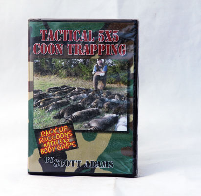 Tactical 5 x 5 Coon Trapping - Scott Adams - DVD