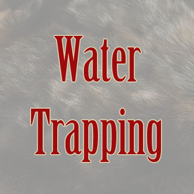 Water Trapping